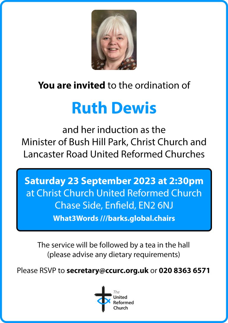Ordination and Induction of Ruth Dewis